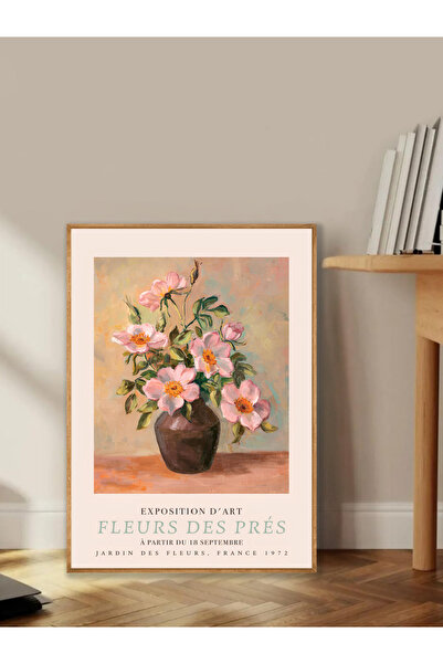 Tuba Decor Tablo dintr-o singură bucată cu rame din lemn pentru sufragerie, s...