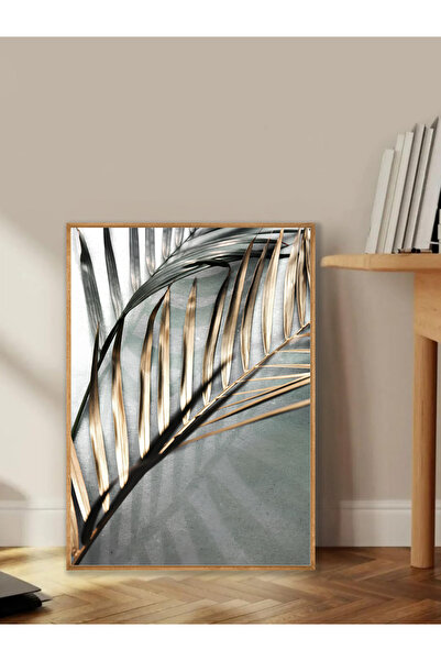 Tuba Decor Tablo dintr-o singură bucată cu rame din lemn pentru sufragerie, s...