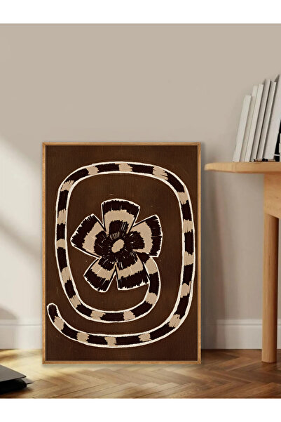 Tuba Decor Tablo dintr-o singură bucată cu rame din lemn pentru sufragerie, s...