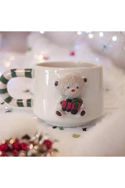 Simurg Seramik Ayıcık kupa