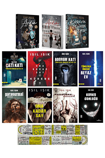 Artemis Yayınları Işıl Işık 11 Kitap Set / Arden-Kardan Adamın Külleri-Ona Ka...