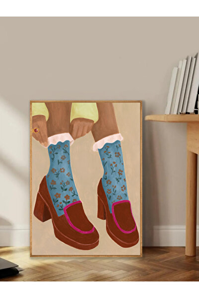 Tuba Decor Tablo dintr-o singură bucată cu rame din lemn pentru sufragerie, s...