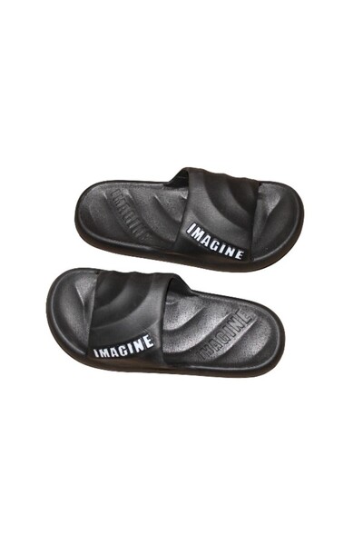 WDA Men’s Comfort Slippers – Black