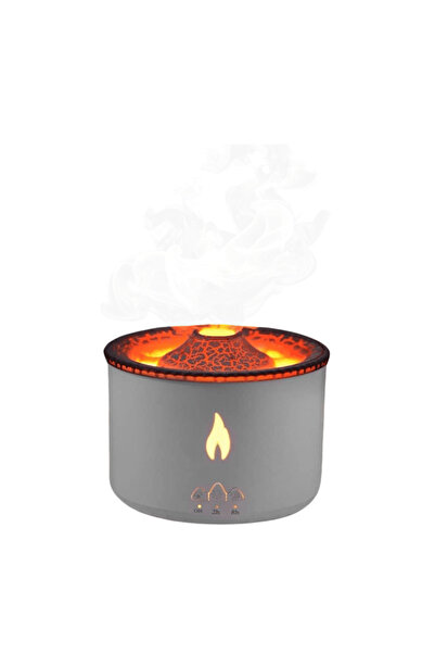 OferteTop Humidifier with Volcano Effect, Aromatherapy and LED Light