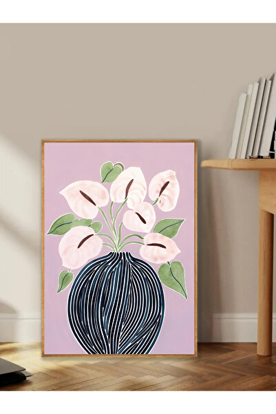 Tuba Decor Tablo dintr-o singură bucată cu rame din lemn pentru sufragerie, sufragerie, bucătărie