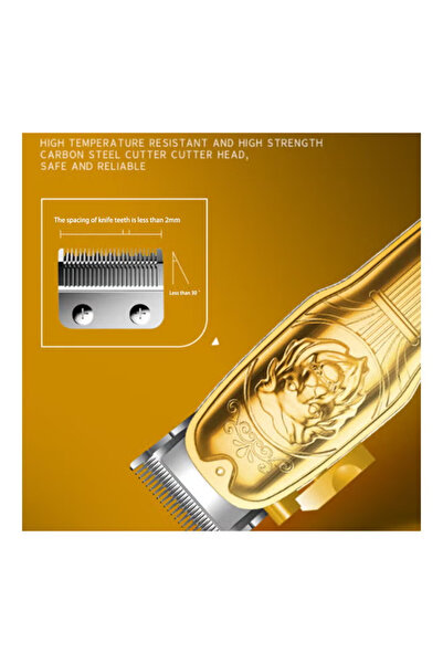 Generic Electric Cordless Hair Trimmer Gold 5 x 20cm