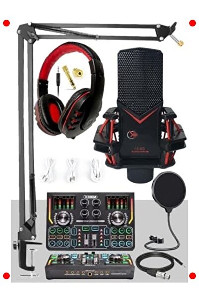 232premiumquality Live Streaming Recording Kit - Sound Card with Effects and ...