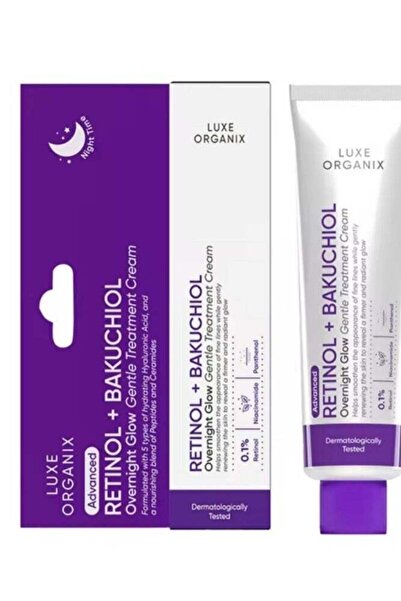LUXE ORGANIX Retinol + Bakuchiol Gentle Night Care Cream 30 g