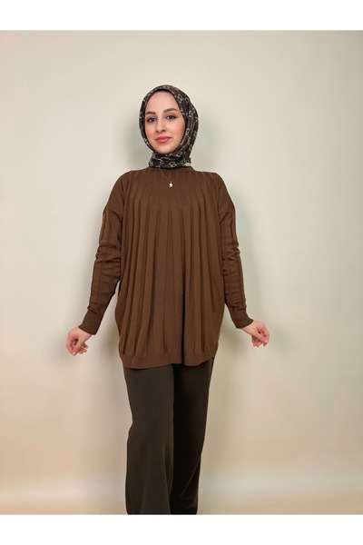 luazul Mercerized Knitwear Tunic