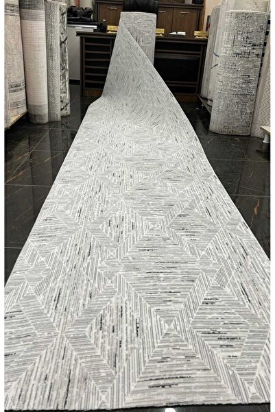 Nesrin KESME YOLLUK KAYMAZ TABAN KREM KAHVEE KENDİNDEN DESENLİ