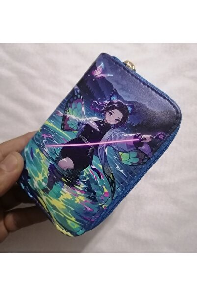 OWLBAG COMPANY Owl Bag Demon Slayer Shinobu Kocho Design Faux Leather Wallet