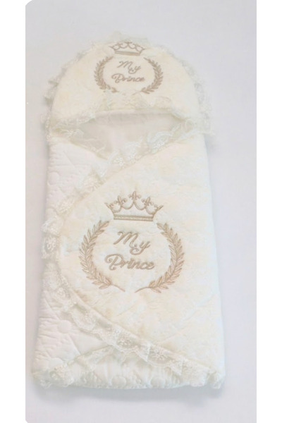 Rain Baby Baby Swaddle My Prince Written on It Cute Baby Boy Swaddle