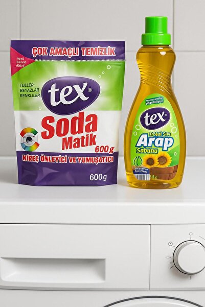 VENON SET 1000 Lt Sıvı Arap Sabunu + 1 Paket Soda Matik 600 Gr Temizlik Seti ...