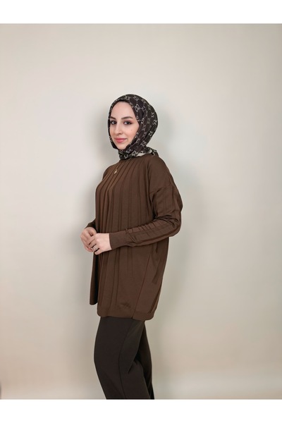 luazul Mercerized Knitwear Tunic
