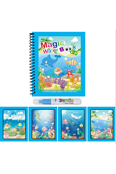 Veloma Home & Toys Carte de colorat cu apă magică