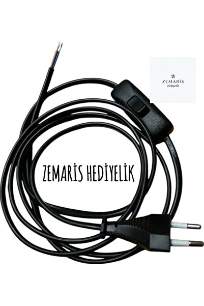 ZEM ARİS HEDİYELİK 1.5 mt Arapuarlı Fişli Kablo Aç/Kapa Anahtarlı