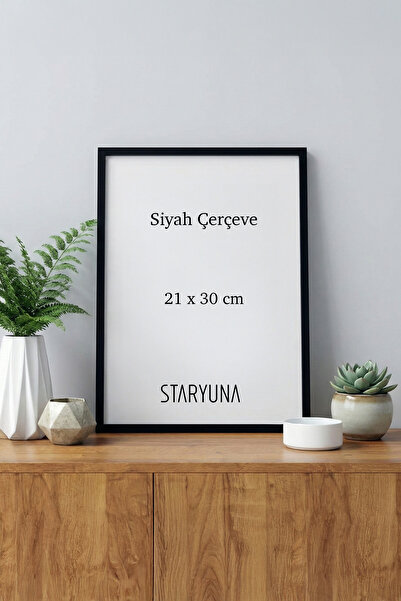 STARYUNA Siyah Poster Çerçevesi, A4 Fotoğraf Çerçevesi, Resim Çerçevesi, Ofis Çerçevesi, Diploma Çerçeve