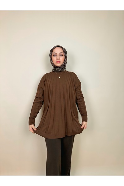 luazul Mercerized Knitwear Tunic