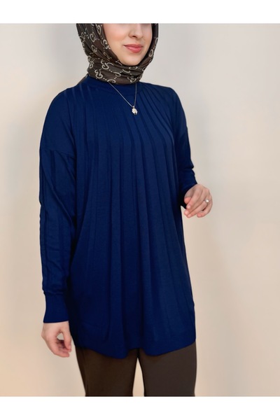 luazul Mercerized Knitwear Tunic