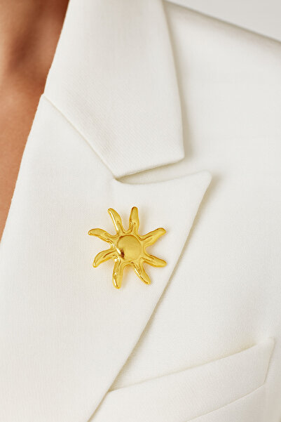 MRK Güneş Çiçek Broş