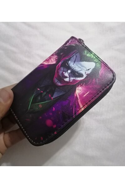 OWLBAG COMPANY Owl Bag Joker Patterned Design Faux Leather Wallet