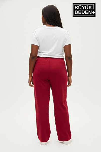 Superlife Women's Plus Size Relaxed Fit Leggings Ar Printed Elastic Waist Sweatpants Spr26Eak952-1