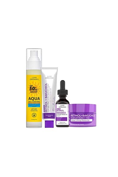 LUXE ORGANIX Retinol+ Bakuchiol Beauty Set