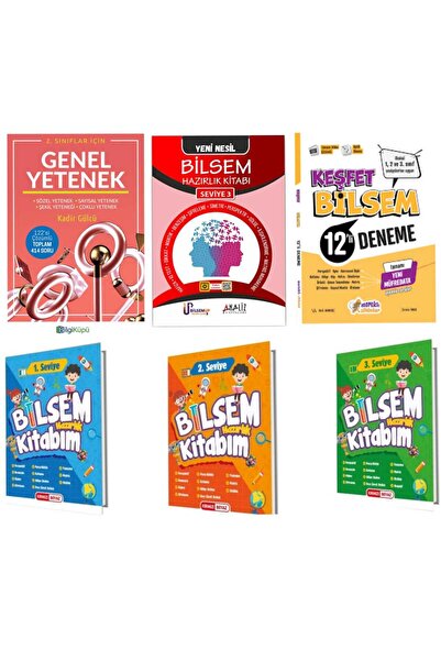 Kırmızı Beyaz Yayınları 2. Sınıf Bilsem Sınava Hazırlık Seti Kazandıran Set T...