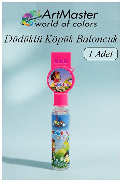 Artmaster Düdüklü Köpük Baloncuk Üfleme 1 Adet Köpük Yapma Oyuncağı Baloncuk ...