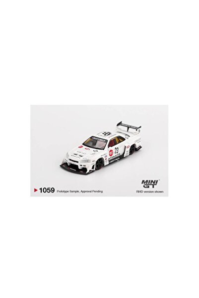 mini gt 1059 Nissan LB-ER34 Super Silhouette ATHLETE/COLLET 1/64 Model Araba