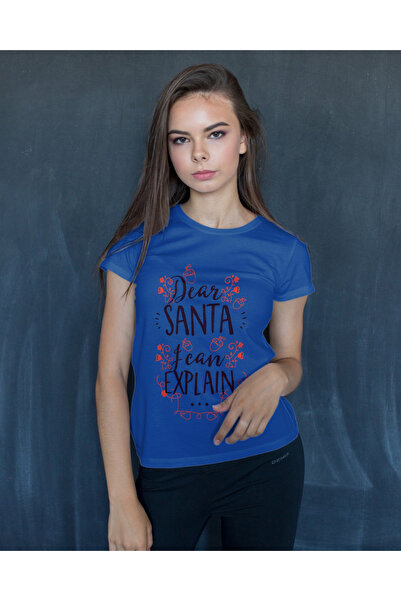 MVRDAR Tricou de Craciun unisex din 100% bumbac pentru femei si barbati