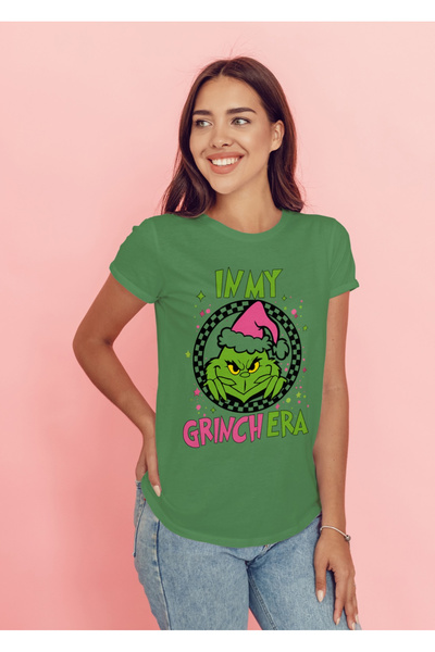 MVRDAR Tricou de Craciun unisex din 100% bumbac pentru femei si barbati