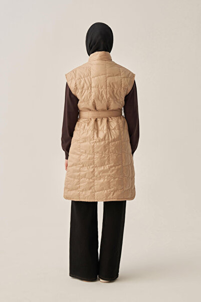 ALLDAY Belted quilted vest