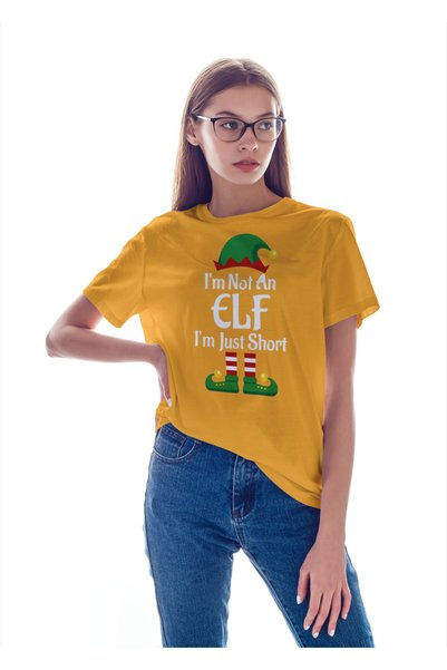 MVRDAR Tricou de Craciun unisex din 100% bumbac pentru femei si barbati