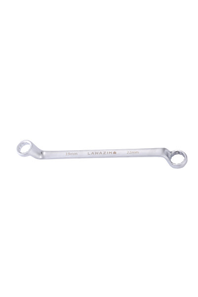 Lawazim Double Ring Spanner 19x22mm Offset Wrench