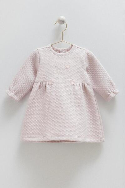 Caramell 100% Cotton Love Hugs Baby Girl Dress Crml.Elb2035