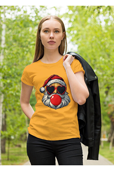 MVRDAR Tricou de Craciun unisex din 100% bumbac pentru femei si barbati
