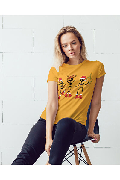 MVRDAR Tricou de Craciun unisex din 100% bumbac pentru femei si barbati