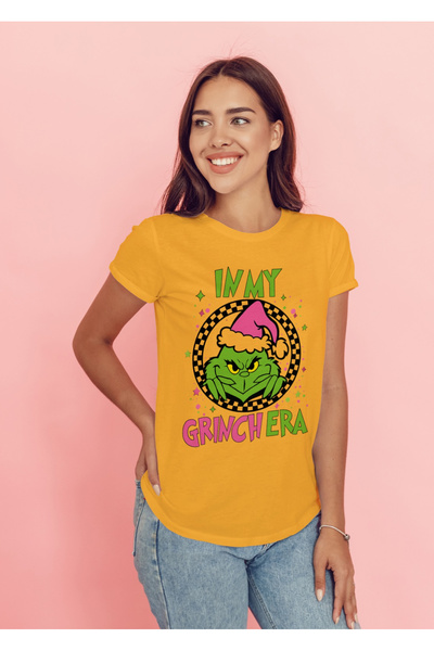 MVRDAR Tricou de Craciun unisex din 100% bumbac pentru femei si barbati