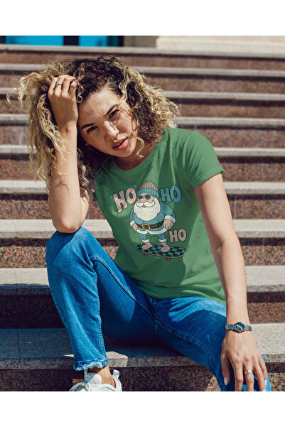 MVRDAR Tricou de Craciun unisex din 100% bumbac pentru femei si barbati