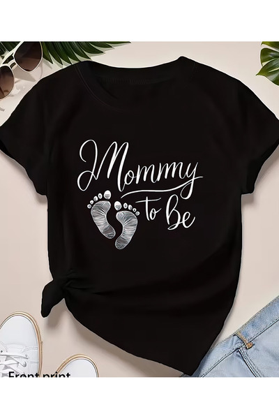 CACTUS COLLECTION Oversized Printed Pregnant T-Shirt 100% Cotton