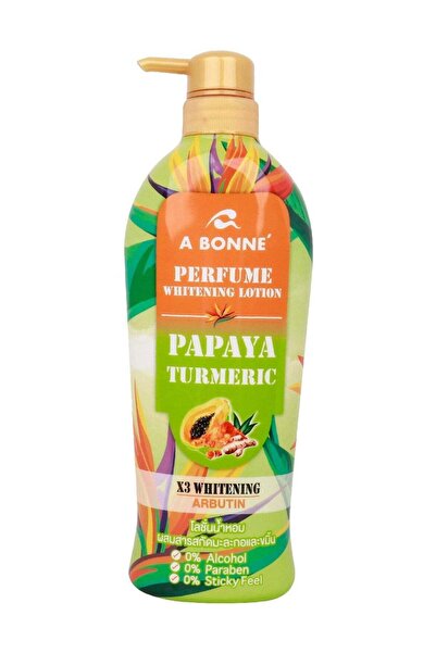 A bonne لوشن تبييض عطري بالبابايا والكركم 500 مل