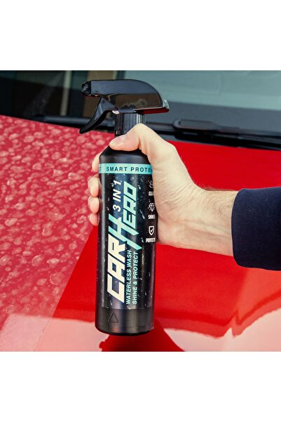 Car Hero CarHero Smart Protect V2.0 Waterless Cleaning Solution with Waxing Effect, 500ml