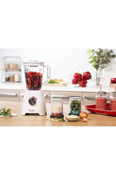 Moulinex Lm423127 600 Watt 2 Speed Blender White