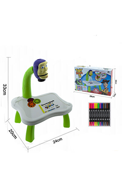 Other طاولة رسم تعليمية للأطفال مع جهاز عرض - تصميم باز لايتيير (SD-329)