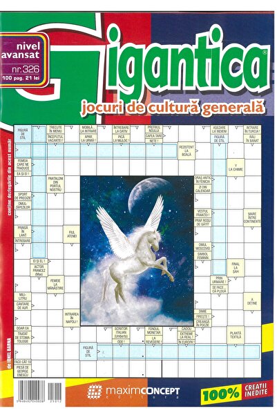 Maxim Integrame Gigantica 326, advanced level - Concept