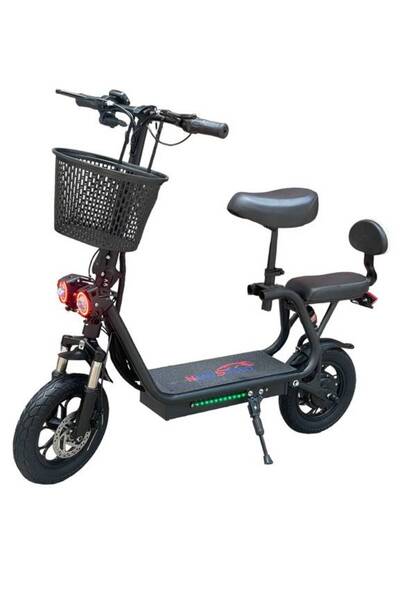 SMART CHILD Abu Sella Large Two-Seater Scooter with Basket 48V