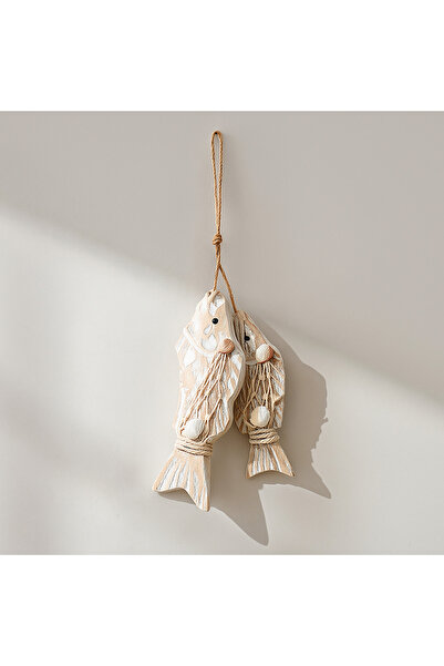 YINZUO زينة سمكة معلقة للمنزل، وبيت الشاطئ، والحمام، وغرفة المعيشة