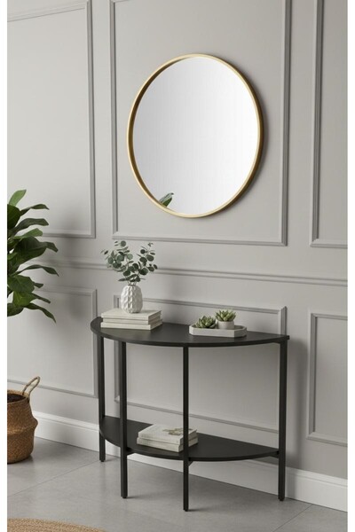 Kırlenta ASYA DRESUAR METAL AYAKLI DRESUAR KAHVE KÖŞESİ KONSOL