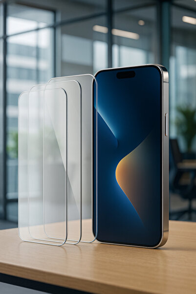 Tech&bello accessories مجموعة واقي شاشة iPhone 17 Pro Max مصنوعة من الزجاج ال...